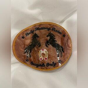 Lucky Mustang Rodeo Hair Clip